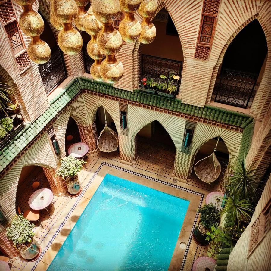 Riad Challa Hotel & Spa Marrakesch Exterior foto