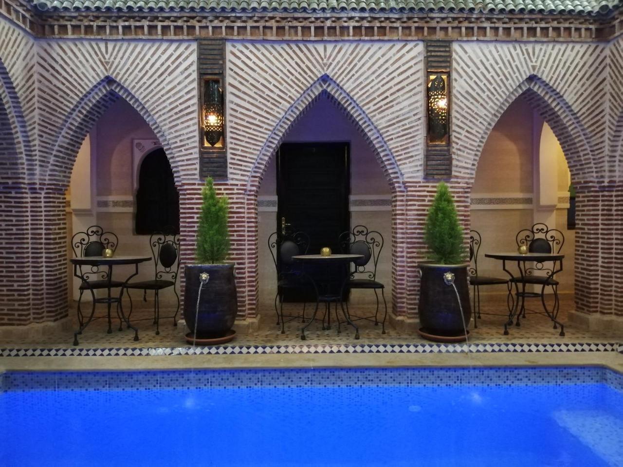 Riad Challa Hotel & Spa Marrakesch Exterior foto